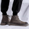 MEN'S RETRO SIDE ZIPPER MOTORCYCLE MARTIN BOOTS 47918095S