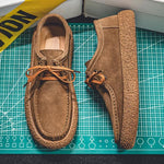 MEN'S LACE-UP SUEDE SOFT-SOLED CASUAL SHOES 62813324S