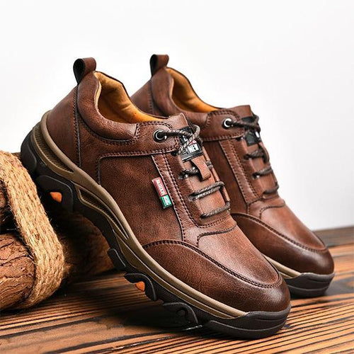 MEN'S CASUAL COMFORTABLE ROUND TOE HIKING SHOES 77288131S