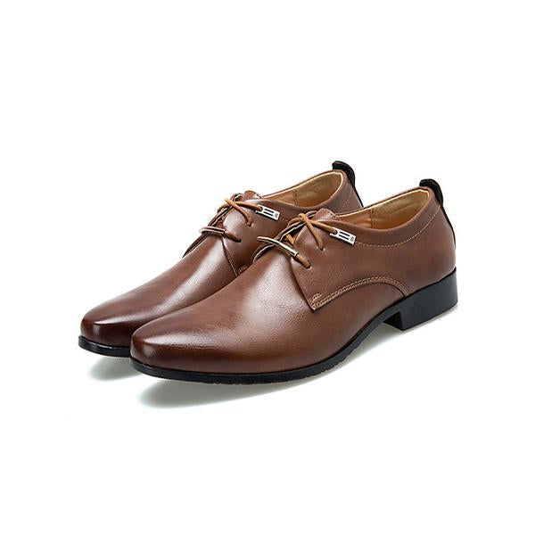 MEN'S BUSINESS LACE-UP CASUAL DRESS SHOES 13118702S