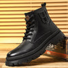 MEN'S OUTDOOR TENDON SOLE FASHION LACE-UP BOOTS 55600805S