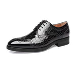 MEN'S CASUAL BROGUE EMBOSSED OXFORD SHOES 44709030S