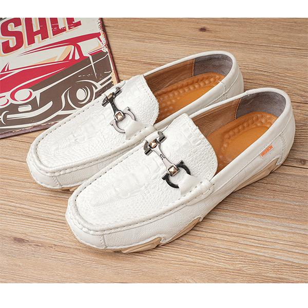 MEN'S CASUAL SOFT LEATHER LOAFERS 35436740YL