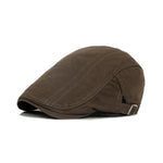 MEN'S CASUAL COTTON SOLID COLOR PEAKED CAP 90903747S