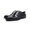 MEN'S IMITATION WOODGRAIN FASHION SQUARE TOE DRESS SHOES 59131483S