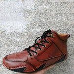 MEN'S DRIVING LACE-UP HIGH-TOP CASUAL SHOES 29507524S