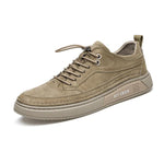 MEN'S CASUAL LACE-UP FASHIONABLE WEAR-RESISTANT SNEAKERS 40053722S