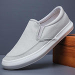 MEN'S SLIP-ON ELASTIC CANVAS CASUAL SHOES 60715306S