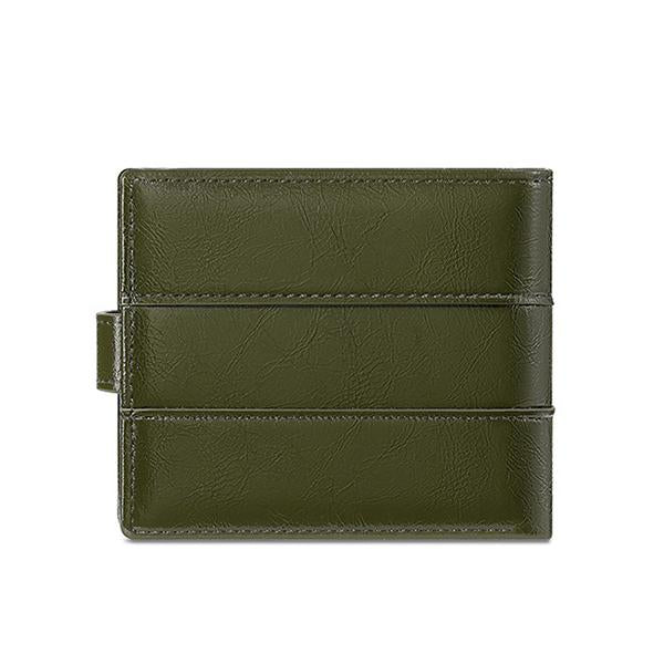 MEN'S RETRO SOLID COLOR CASUAL WALLET 13606497YL