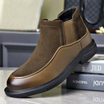 MEN'S STYLISH SUEDE CASUAL SLIP-ON DRESS SHOES 31687237S