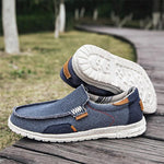 MEN'S CASUAL BREATHABLE SLIP-ON CANVAS SHOES 04386164S