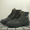 MEN'S RETRO WARM LINED LACE UP BOOTS 19823571YL