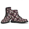 MEN'S CASUAL EASTER SKULL PATTERN LACE-UP BOOTS 60866985S