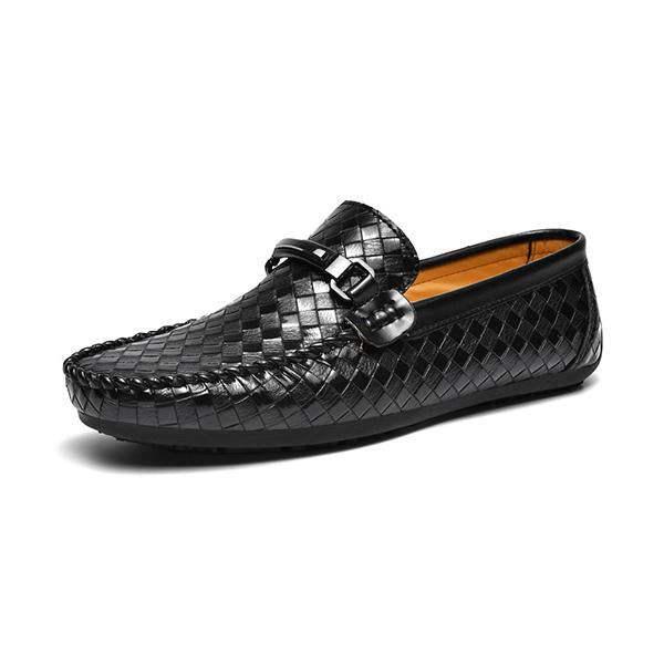 MEN'S CASUAL BRAIDED SLIP-ON LOAFERS 62220294S