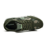 MEN'S STYLISH CANVAS CAMOUFLAGE RUNNING SNEAKERS 75648816S