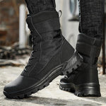 MEN'S CASUAL OUTDOOR HIGH TOP LACE-UP WORK BOOTS 45262111S