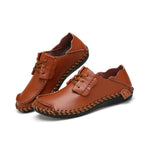 MEN'S HAND-STITCHED LACE-UP CASUAL SHOES 98481658S