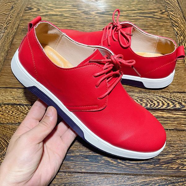 MEN'S CASUAL LACE-UP BUSINESS SHOES 89252079S