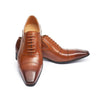 MEN'S SQUARE TOE CASUAL LACE-UP DRESS SHOES 25025839S