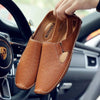 MEN'S LOW-TOP HOLLOW BREATHABLE FLAT DRIVING SHOES 18775993S