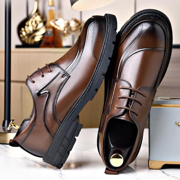 MEN'S BUSINESS CASUAL LACE-UP DRESS SHOES 94304559S