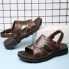 MEN'S CASUAL LEATHER  TWO WEAR BEACH SANDALS 84135012YL