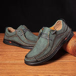 MEN'S RETRO STITCHED CASUAL SHOES 39654715S