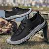 MEN'S LIGHTWEIGHT NON-SLIP LACE-UP CASUAL SHOES 41617521S