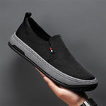 MEN'S BREATHABLE ICE SILK SLIP-ON CASUAL CANVAS SHOES 05277173S