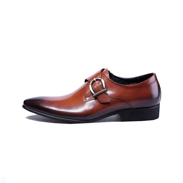 MEN'S BUSINESS DRESS SHOES WITH METAL BUCKLES 51818231S