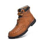 MEN'S CASUAL LACE-UP THICK SOLE WORK BOOTS 48635193S