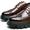 MEN'S LACE UP BUSINESS DRESS LEATHER SHOES 93402817YL