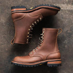 MEN'S BUSINESS VINTAGE SEWN LACE UP BOOTS 30409696S