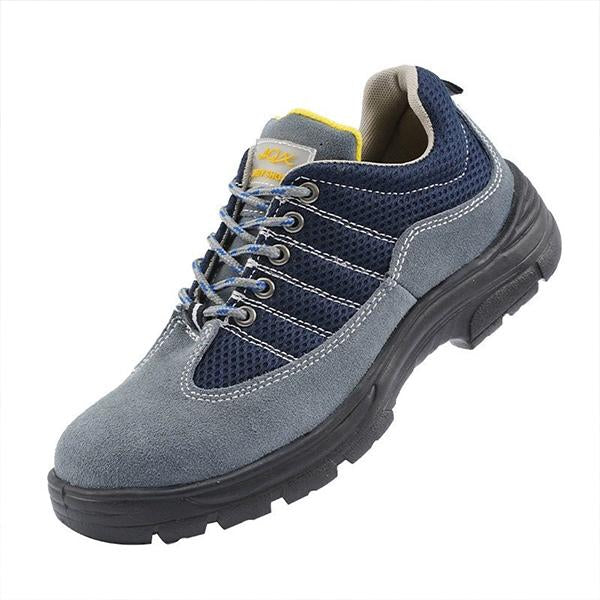 MEN'S ANTI-SMASH BREATHABLE MESH STEEL TOE SAFETY SHOES 00419657S