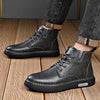 MEN'S WARM CASUAL HIGH TOP LACE UP BOOTS 56037250S