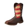 MEN'S RETRO STAR AND STRIPE PATCHWORK WESTERN BOOTS 56800054S