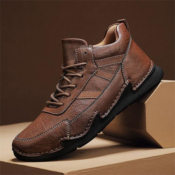 MEN'S CASUAL WARM PLUSH MOUNTAINEERING SNEAKERS 38285890S