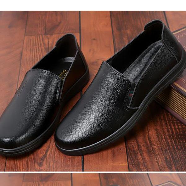 MEN'S BUSINESS WORK LEATHER LOAFERS 75114231YL