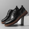 MEN'S OFFICE LACE-UP BUSINESS CASUAL LEATHER SHOES 24036746S