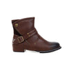 MEN'S RETRO ZIPPER LEATHER BOOTS 00992662YL