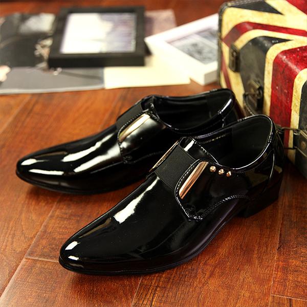 MEN'S STYLISH BUSINESS POINTED DRESS SHOES 22010969S