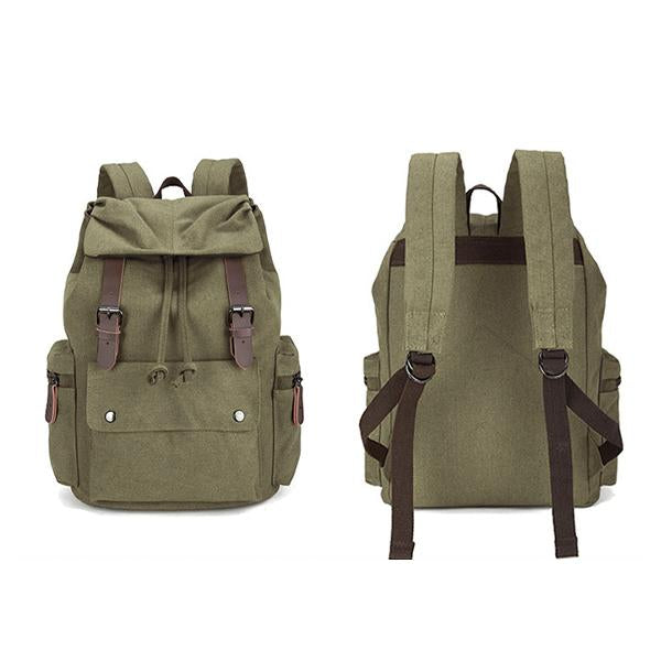 MEN'S CASUAL COMPUTER BAG BACKPACK CANVAS BAG 12493288S