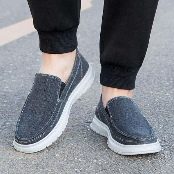 MEN'S DAILY SLIP-ON CASUAL CANVAS SHOES 36453925S