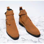 MEN'S RETRO CASUAL SUEDE BOOTS 63910219YL