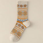 MEN'S RETRO ETHNIC STYLE MID-CALF SOCKS 58714897S