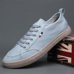 MEN'S SIMPLE HOLIDAY LACE-UP CANVAS CASUAL SHOES 51896070S