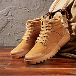 MEN'S WARM LACE UP CASUAL BOOTS 24373365YL