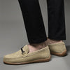 MEN'S SUEDE SLIP-ON FLAT DRIVING CASUAL SHOES 40005325S