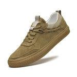 MEN'S RETRO LOW-TOP NUBUCK LEATHER SNEAKERS 56639711S