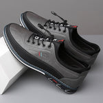 MEN'S CASUAL CONTRAST COLOR EMBROIDERY CASUAL SHOES 26654633S